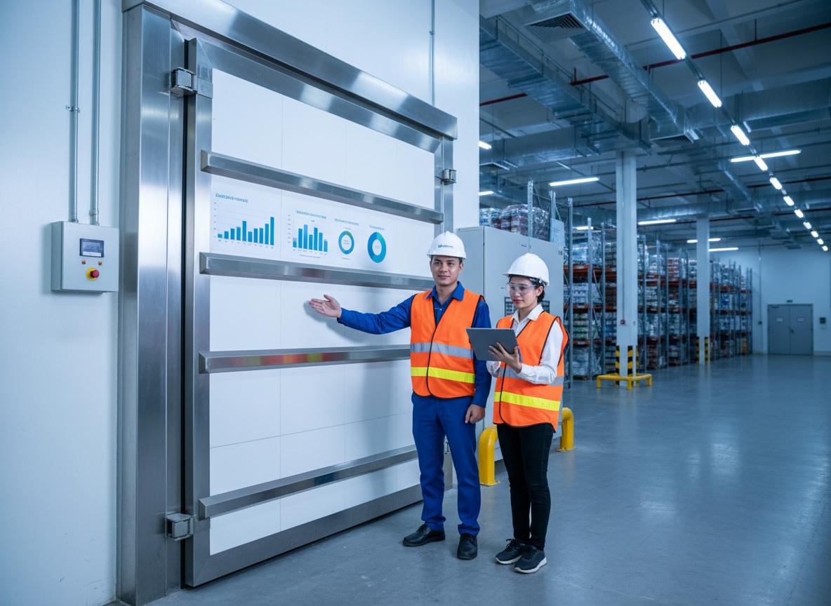 Cửa kho lạnh công nghiệp