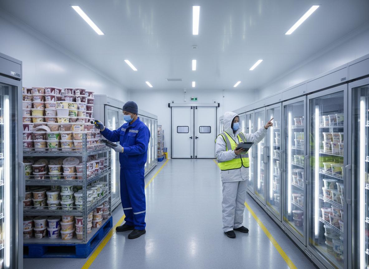 Kho lạnh bảo quản kem