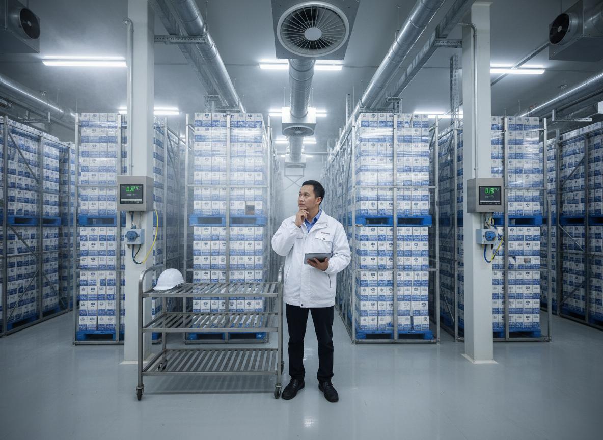 Phân tích chi phí lắp đặt và vận hành kho lạnh bảo quản sữa