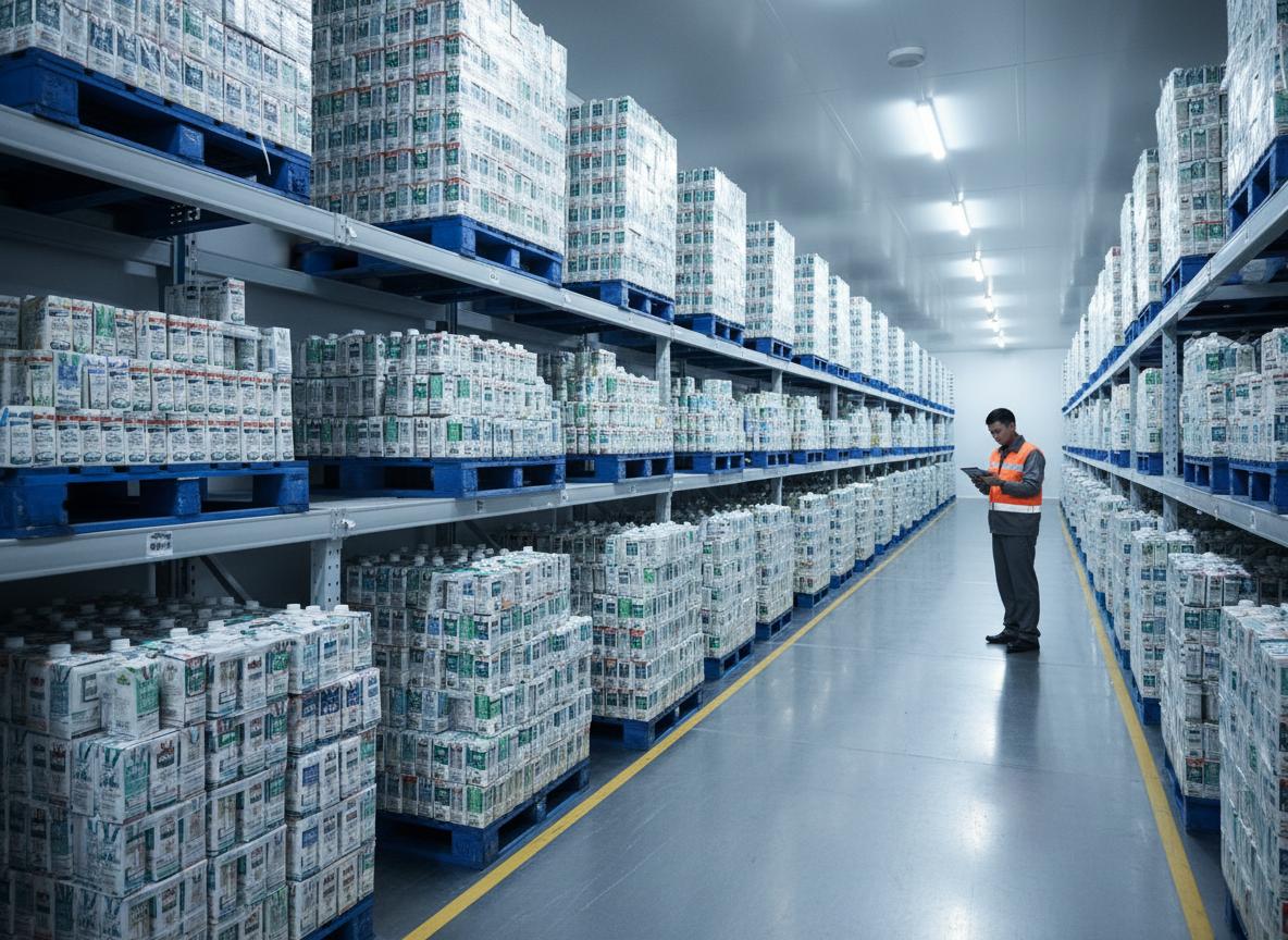 Kho lạnh bảo quản sữa