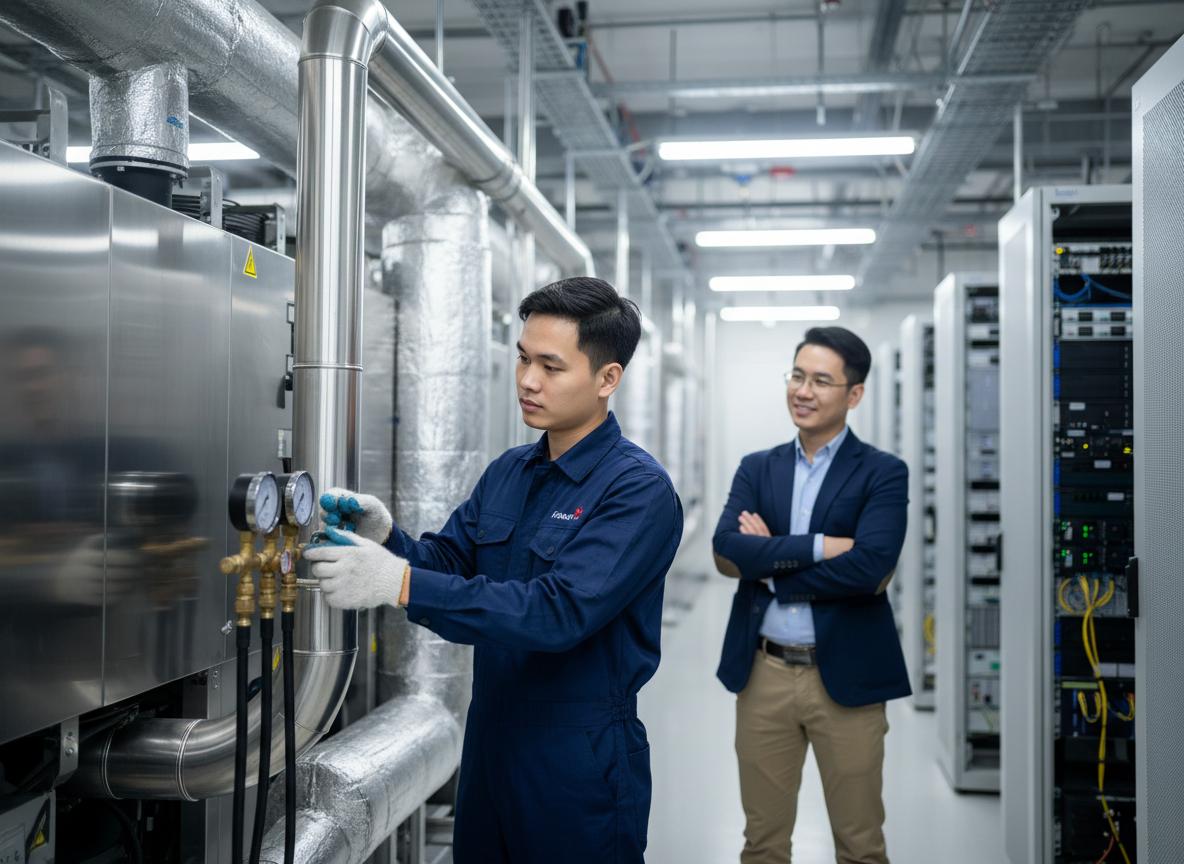 5 Lợi Ích Vàng Khi Nạp Gas Máy Lạnh Công Nghiệp Định Kỳ Cho Doanh Nghiệp