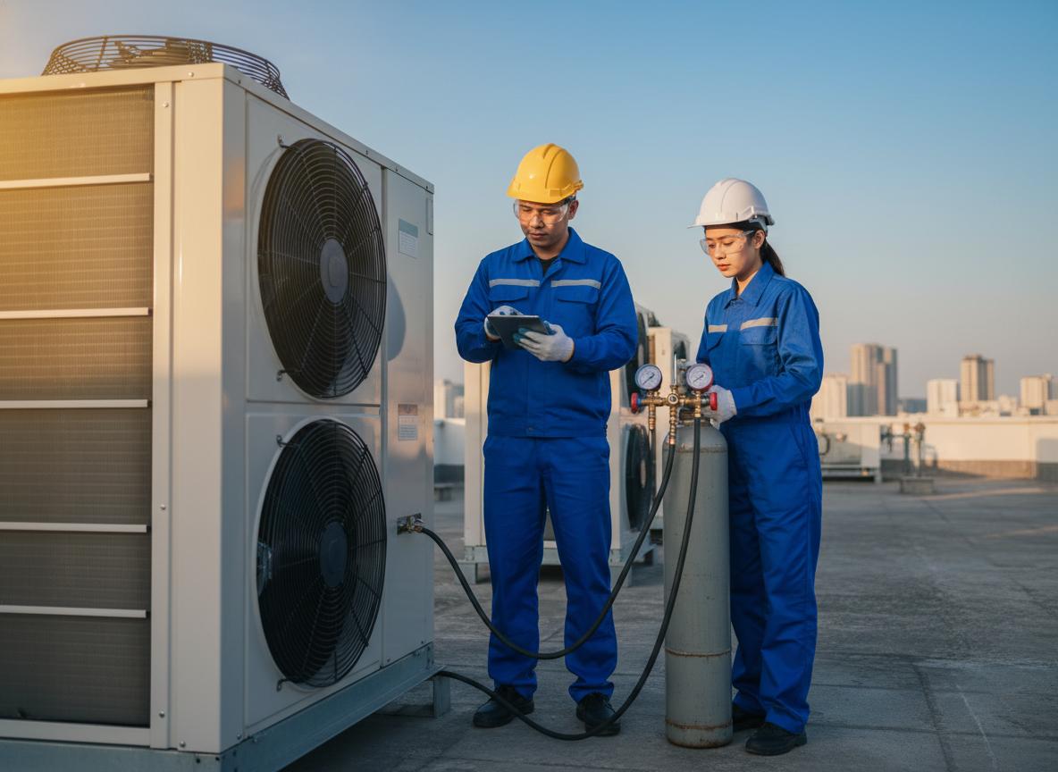 Nạp gas máy lạnh công nghiệp