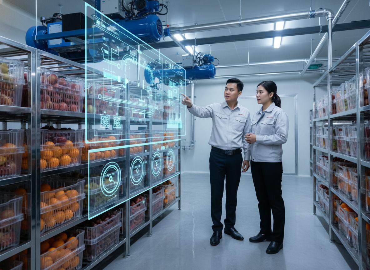 Thiết kế kho lạnh trái cây