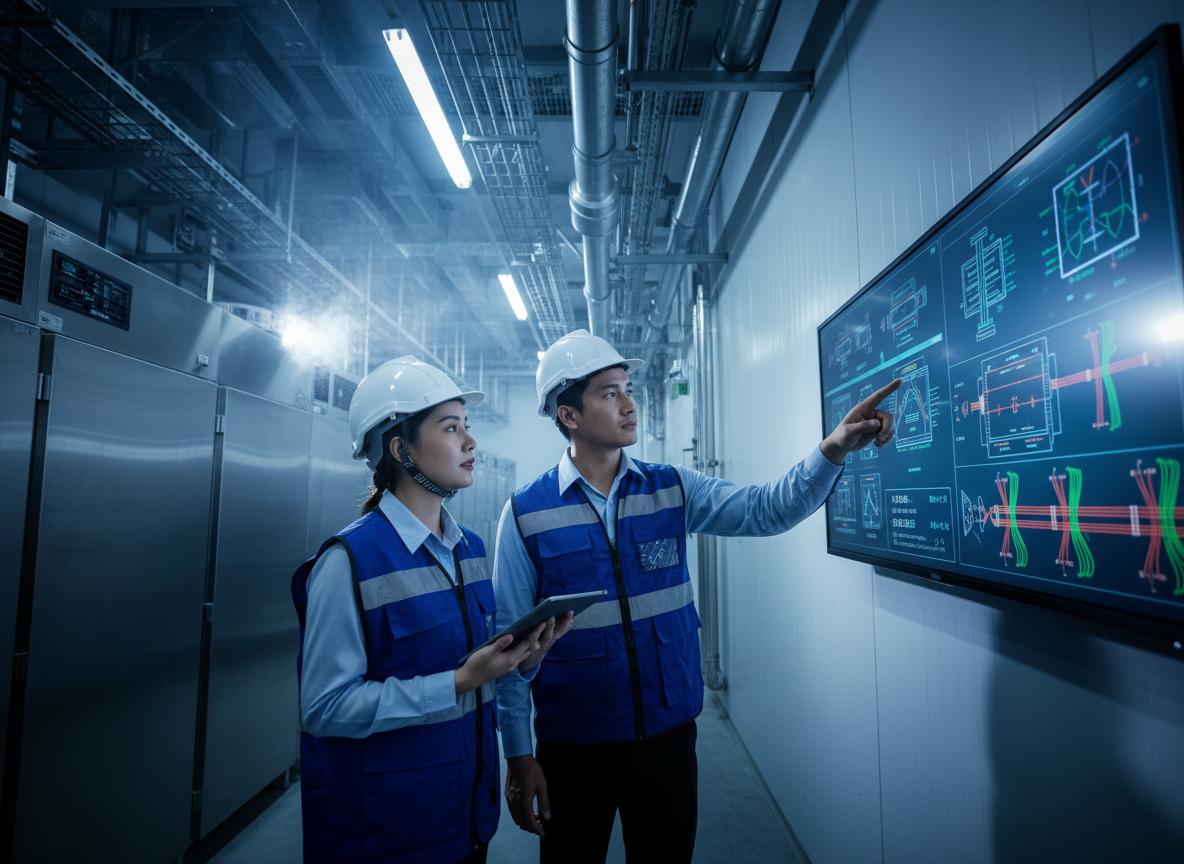 Bản vẽ cad kho lạnh công nghiệp