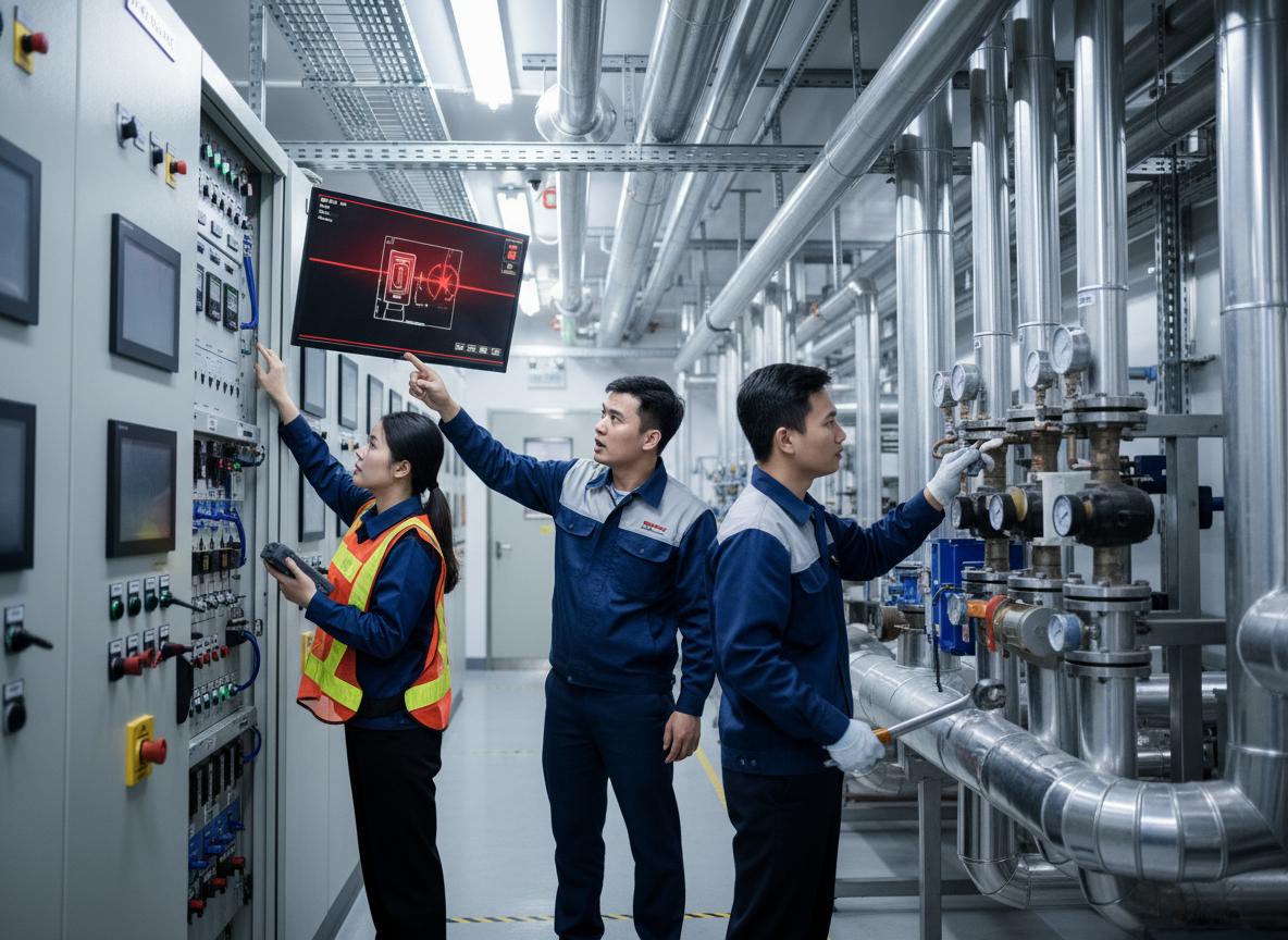 7 Dấu Hiệu Cảnh Báo Hệ Thống Lạnh Trung Tâm Cần Được 