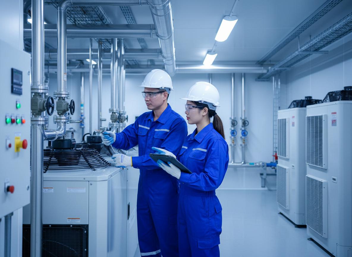Bảo trì hệ thống lạnh trung tâm