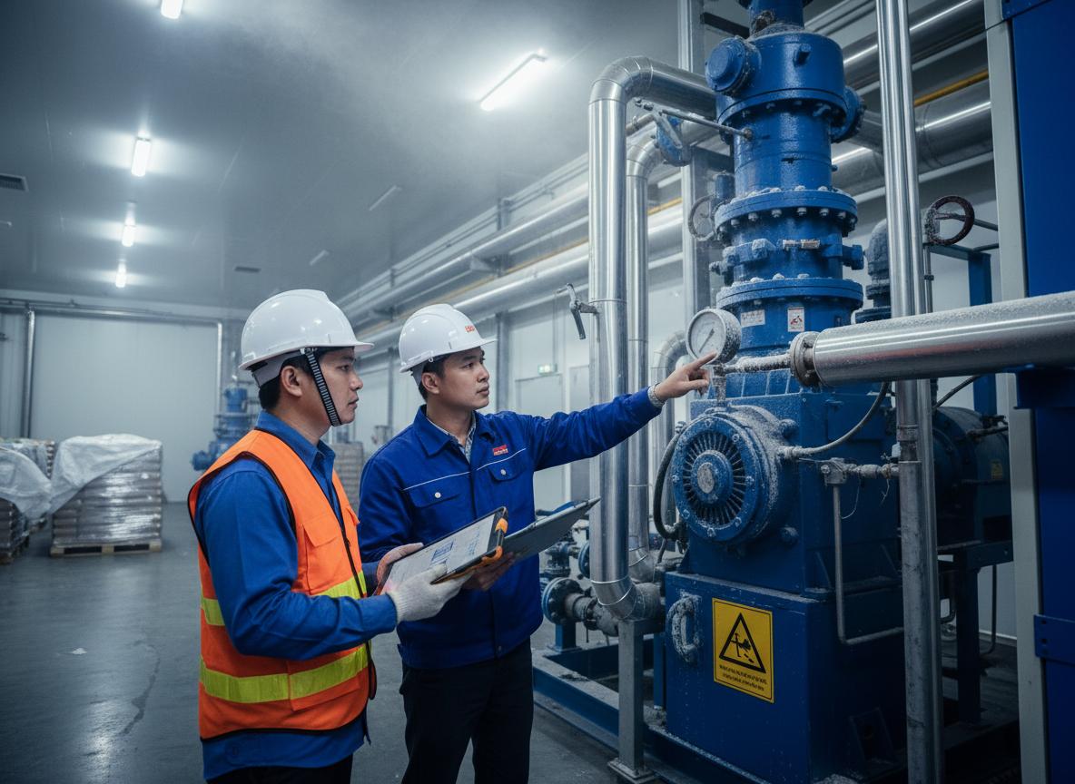 Công suất máy nén cho kho lạnh 100 tấn