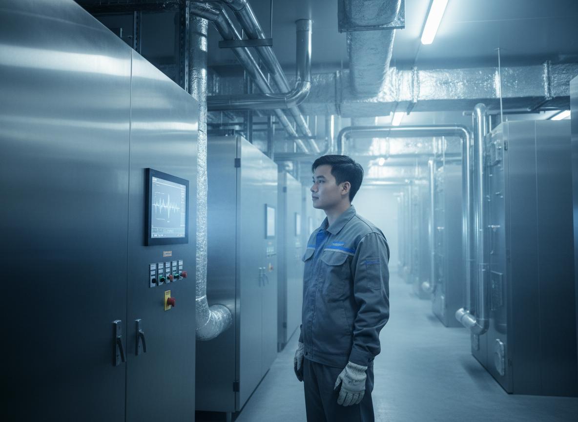 Hệ thống xả đá kho lạnh tự động