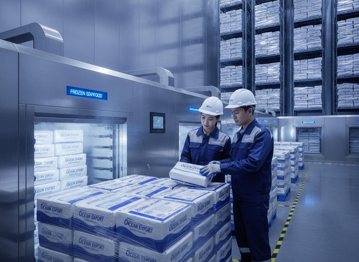 Kho cấp đông siêu tốc hải sản