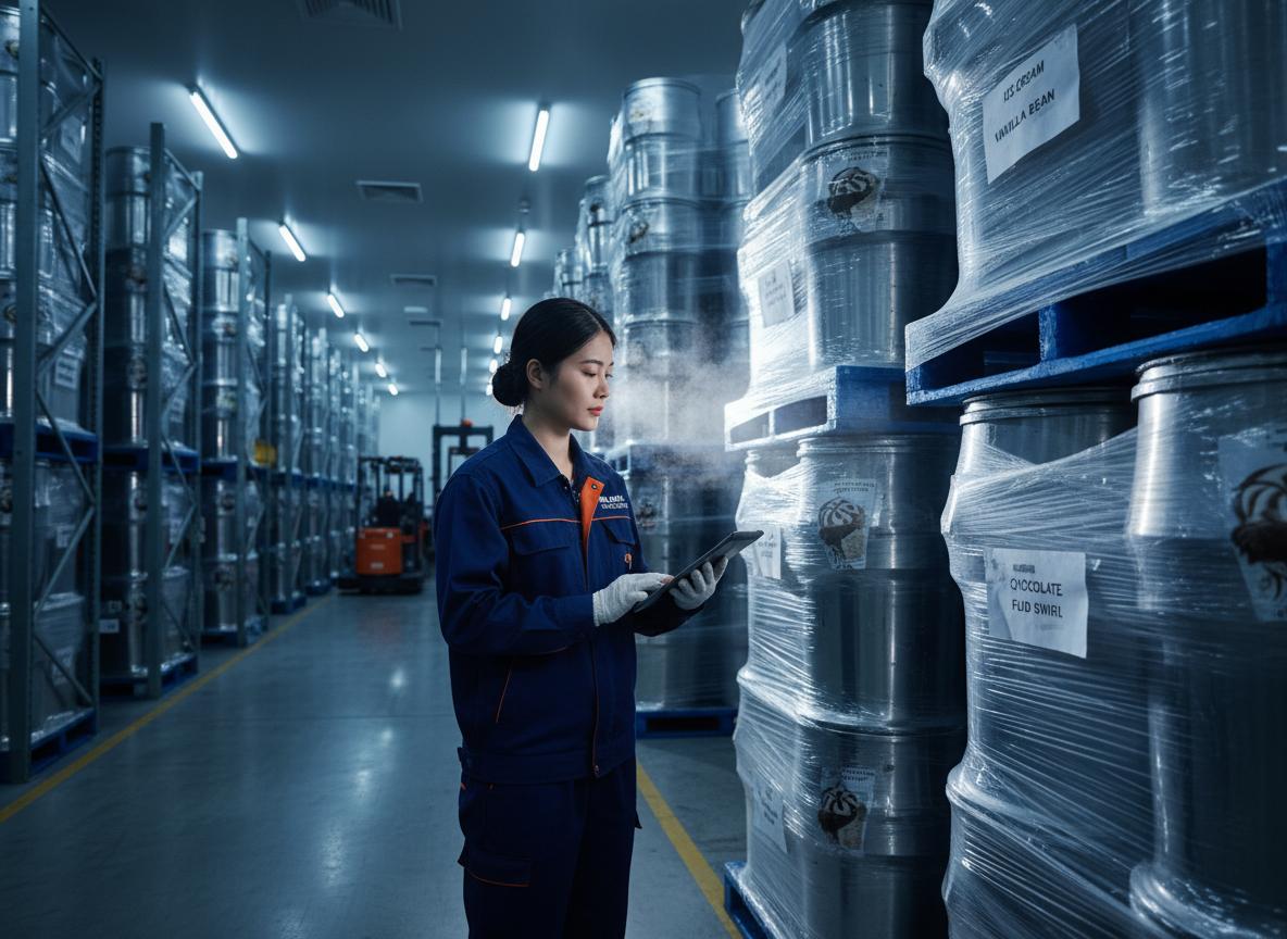 Kho đông lạnh bảo quản kem