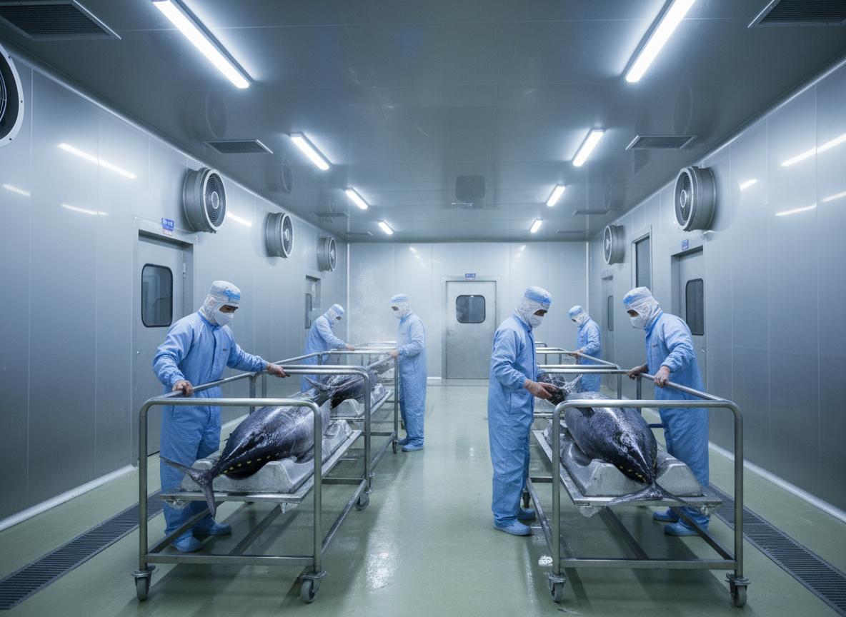 Kho lạnh bảo quản cá ngừ đại dương