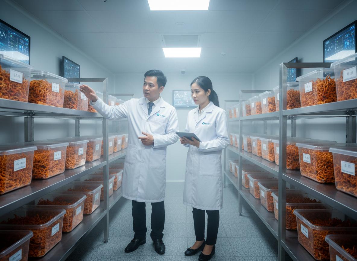 Kho lạnh bảo quản đông trùng hạ thảo