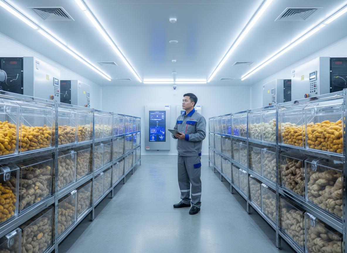 Tối Ưu Lợi Nhuận Với Kho Lạnh Bảo Quản Gừng, Nghệ Hiện Đại