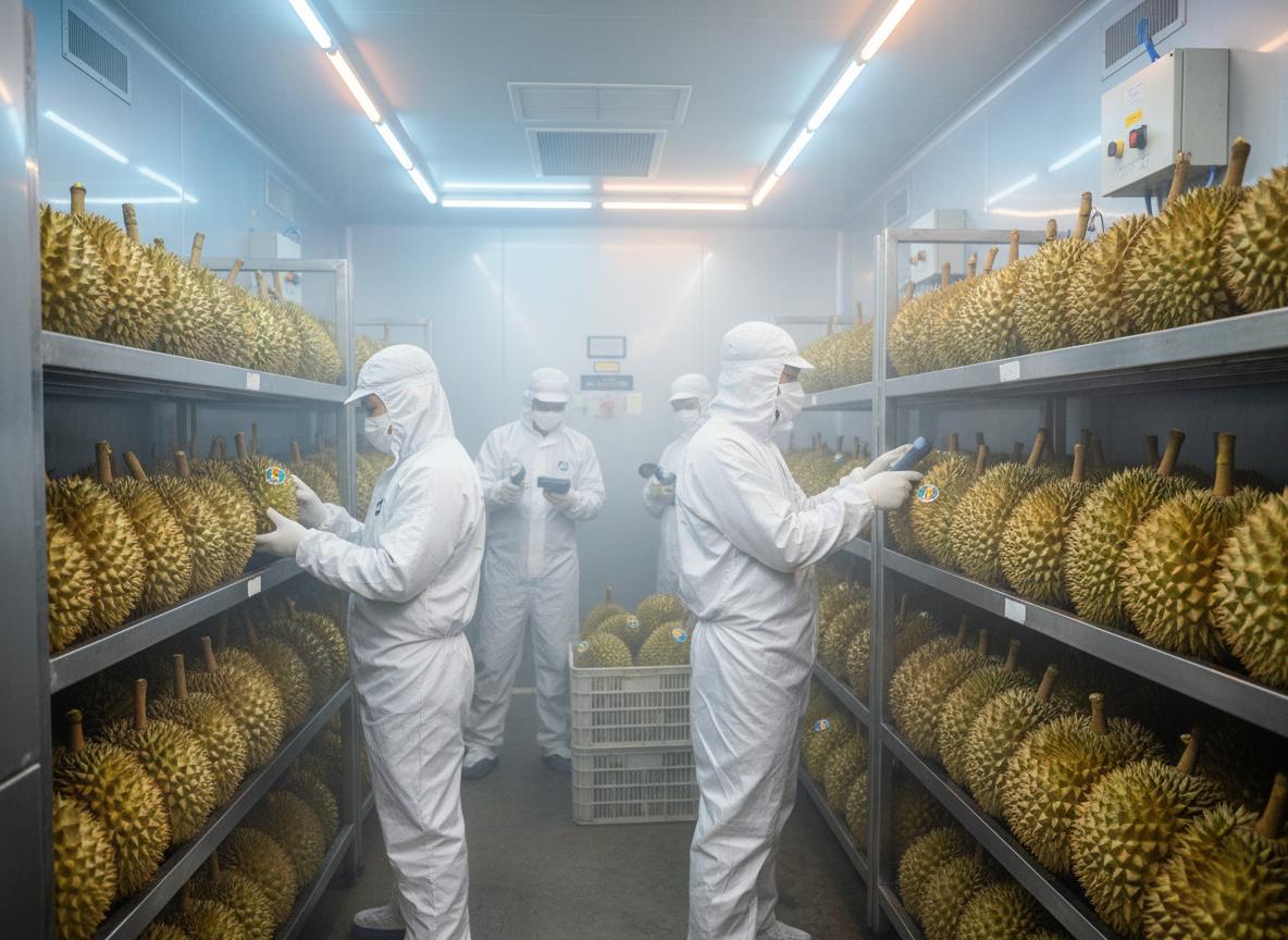 Kho lạnh bảo quản sầu riêng xuất khẩu
