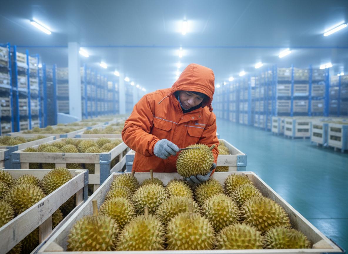 Kho lạnh bảo quản sầu riêng