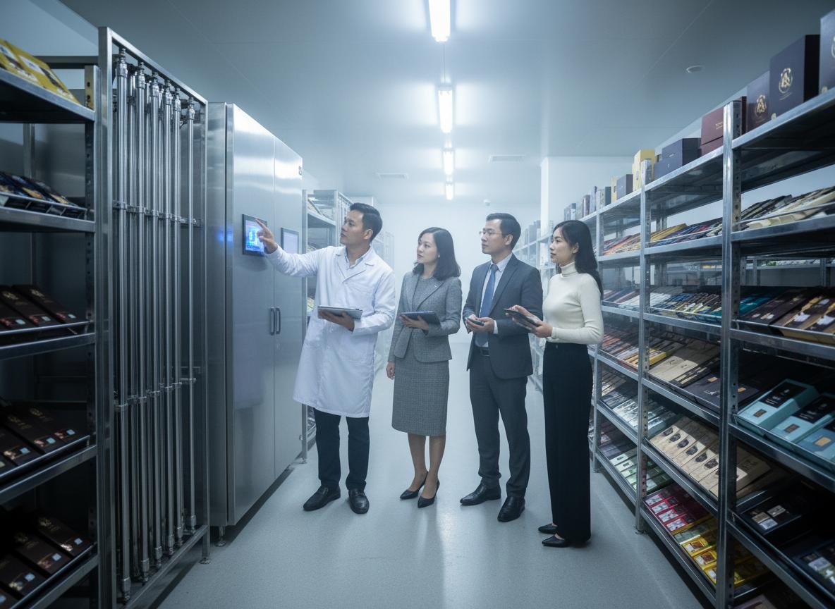 Kho lạnh bảo quản socola