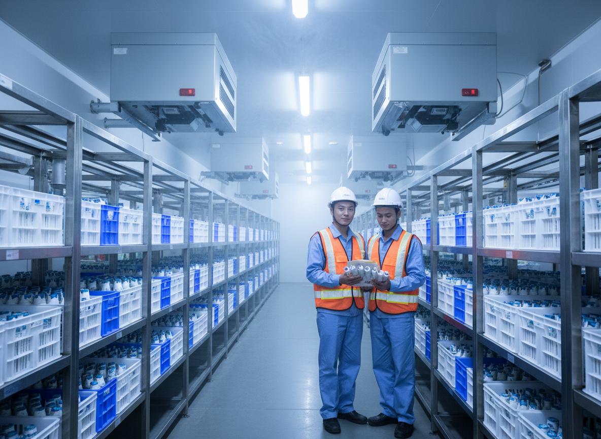 Giải Mã Hệ Thống Kho Lạnh Bảo Quản Sữa & Sữa Chua Chuyên Dụng