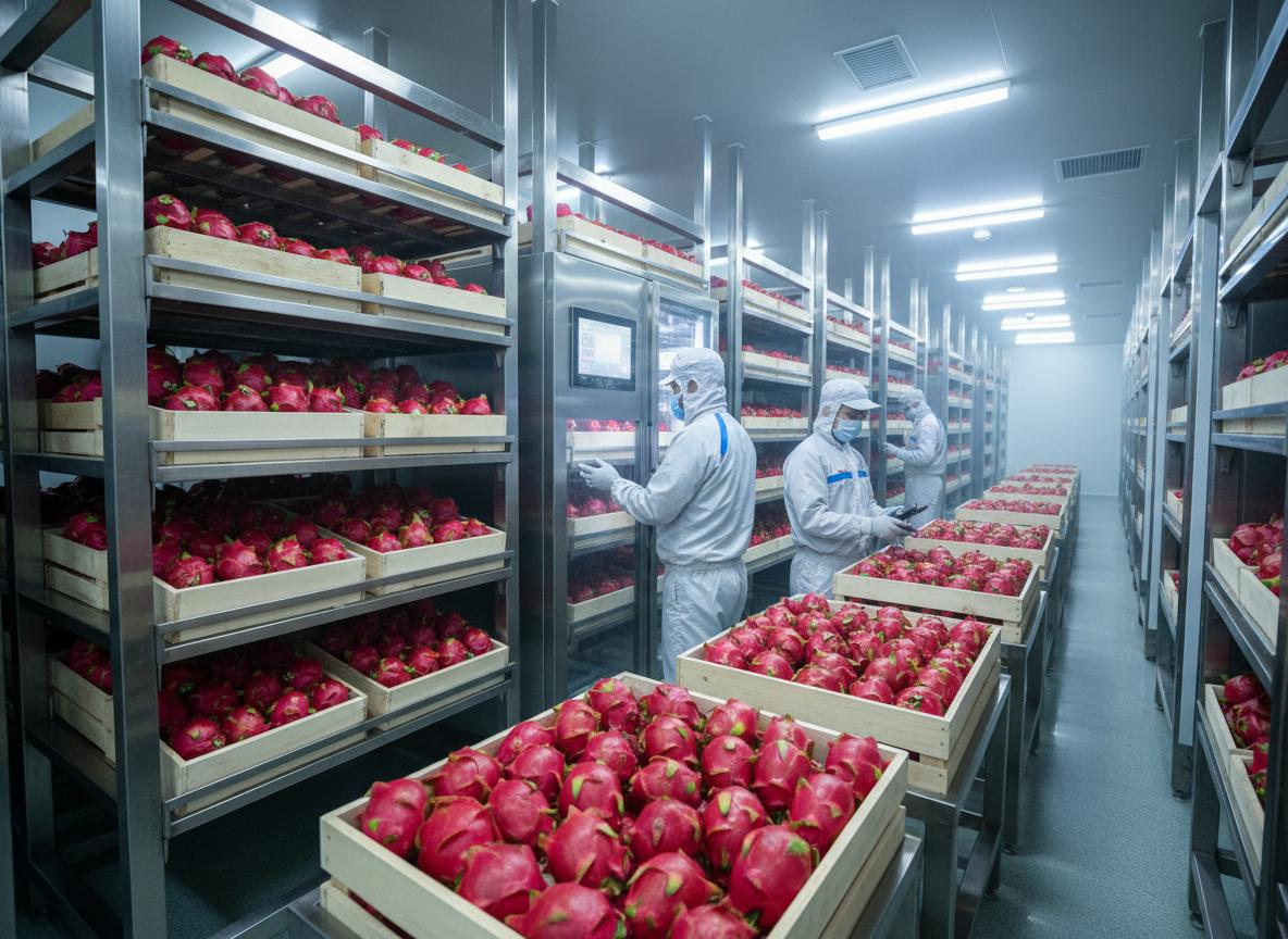 Tiêu chuẩn kỹ thuật vàng trong bảo quản thanh long bằng kho lạnh