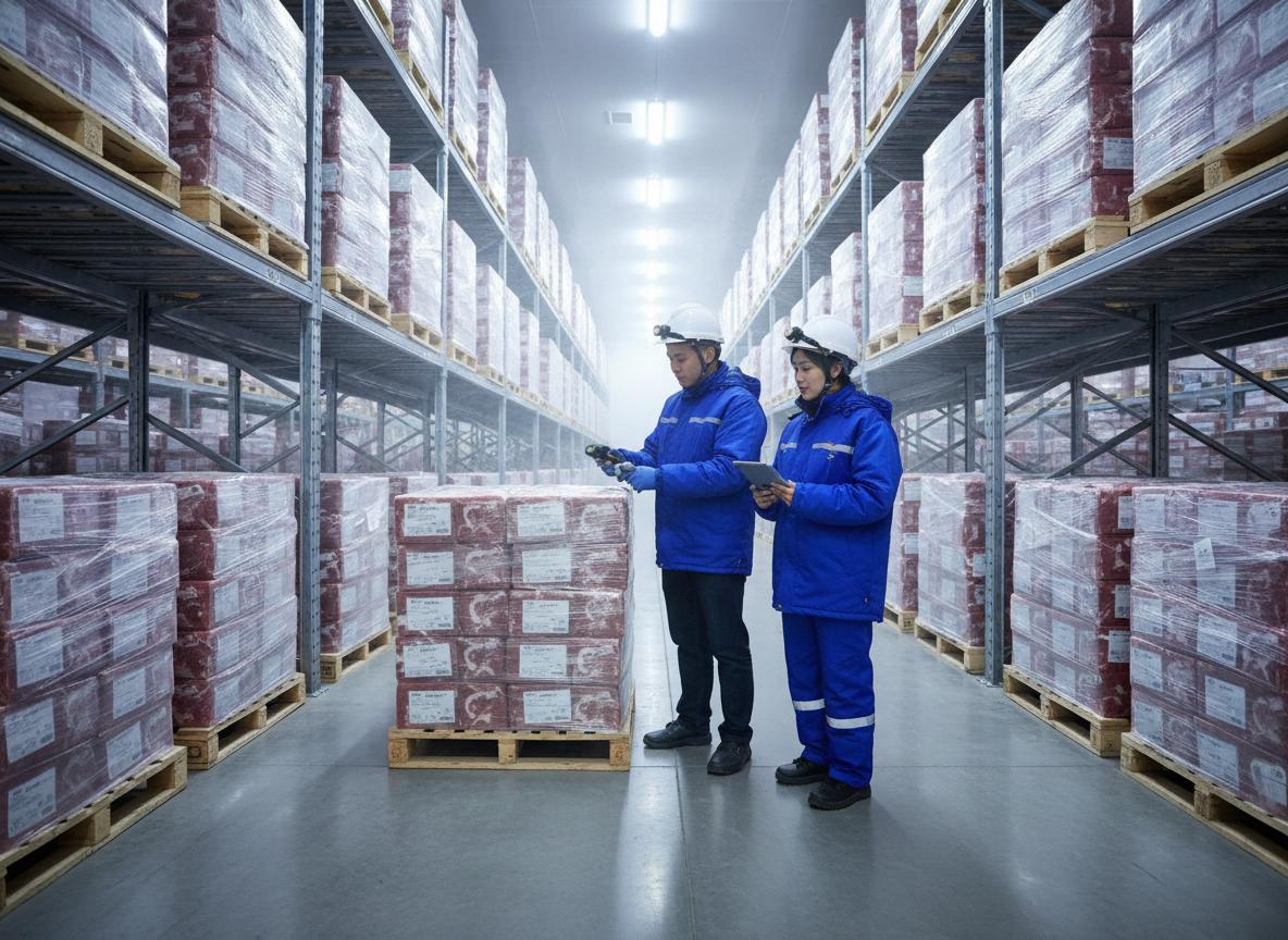Kho lạnh bảo quản thịt bò nhập khẩu