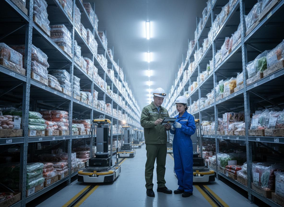 Kho lạnh bảo quản thực phẩm đông lạnh