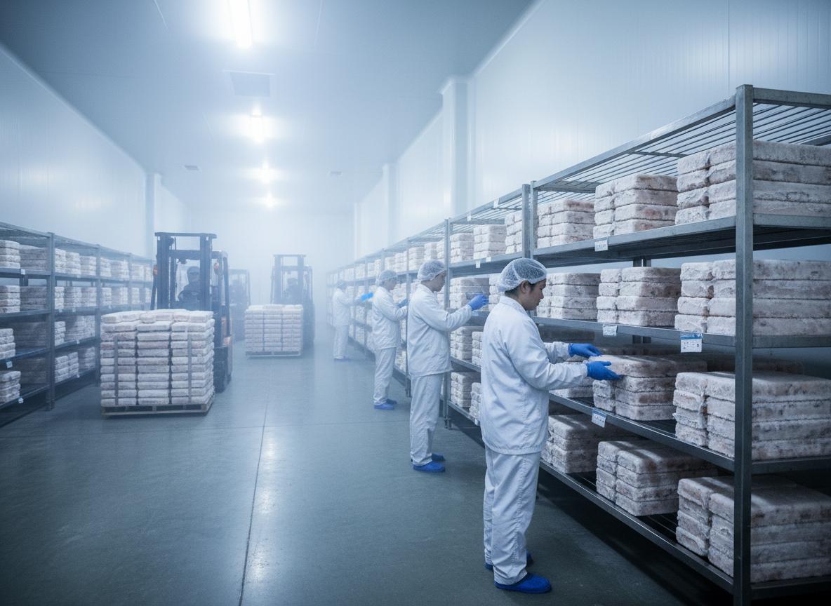 Quy trình cấp đông và bảo quản tôm trong kho lạnh chuẩn quốc tế