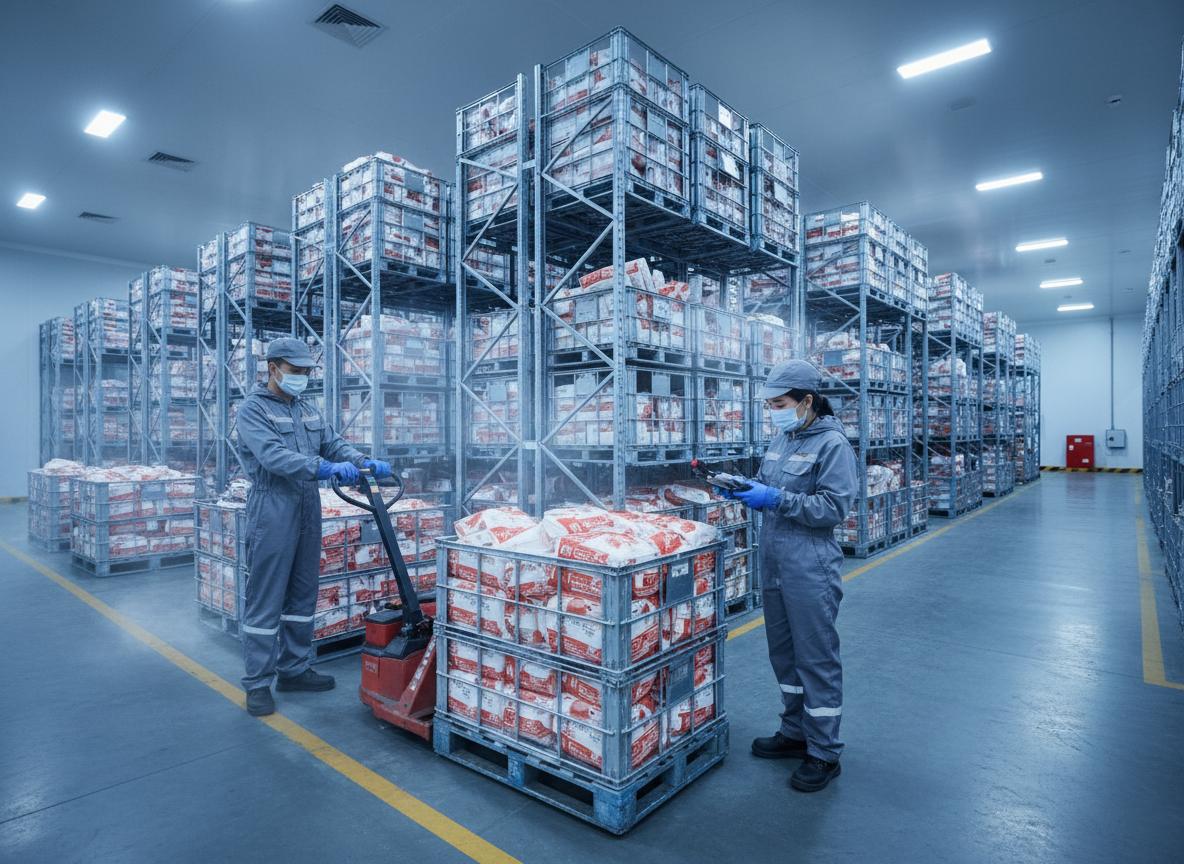 Kho lạnh bảo quản tôm đông lạnh