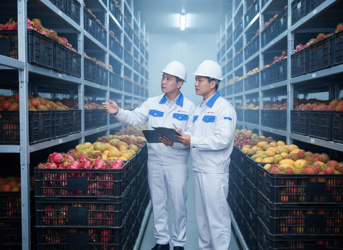 Kho lạnh bảo quản trái cây xuất khẩu