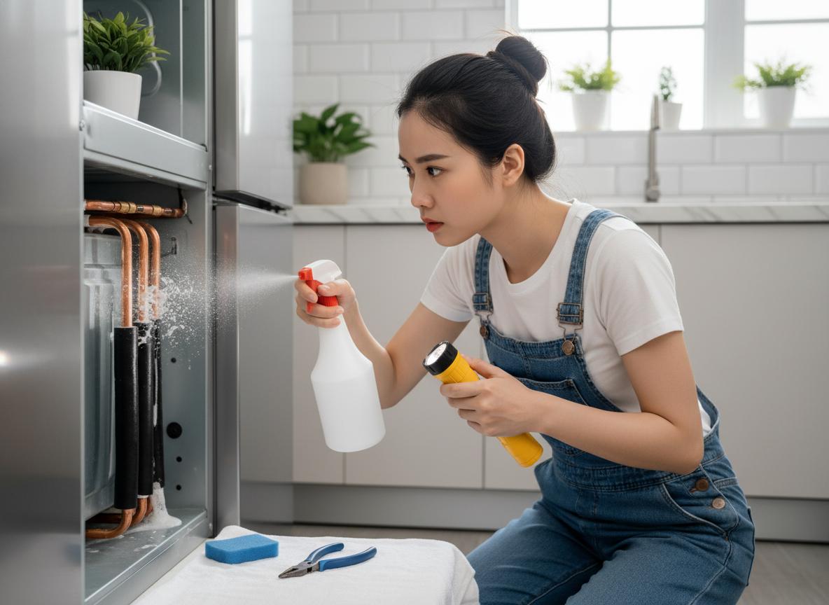 Kiểm tra rò rỉ gas hệ thống lạnh