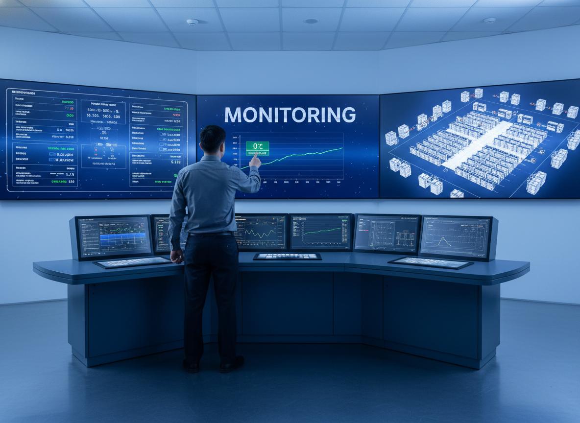 Lắp đặt hệ thống giám sát kho lạnh từ xa