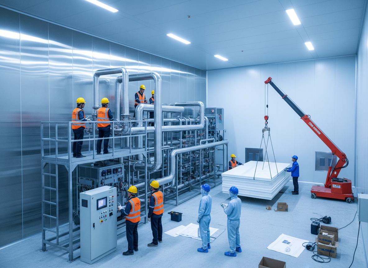 Chi phí lắp đặt kho đông lạnh cá biển và quy trình thực hiện