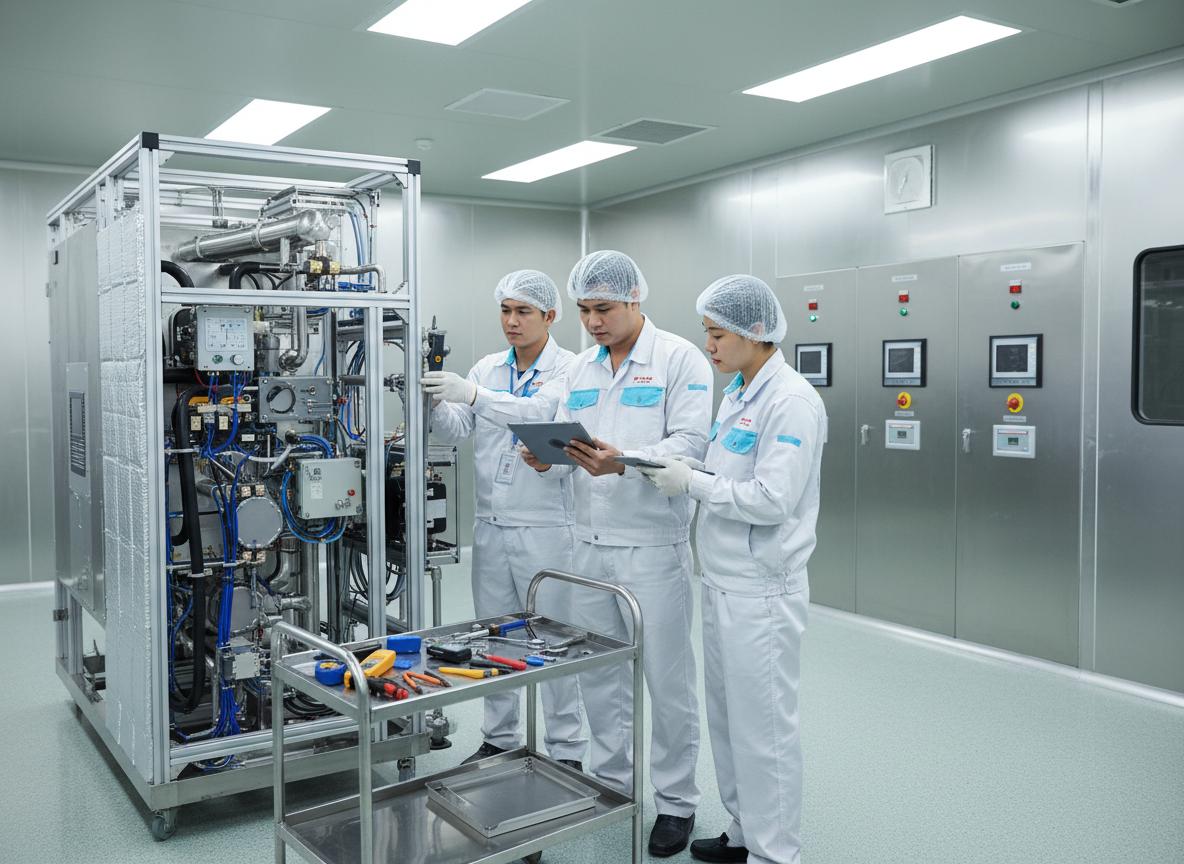 Lắp đặt kho lạnh bảo quản mỹ phẩm