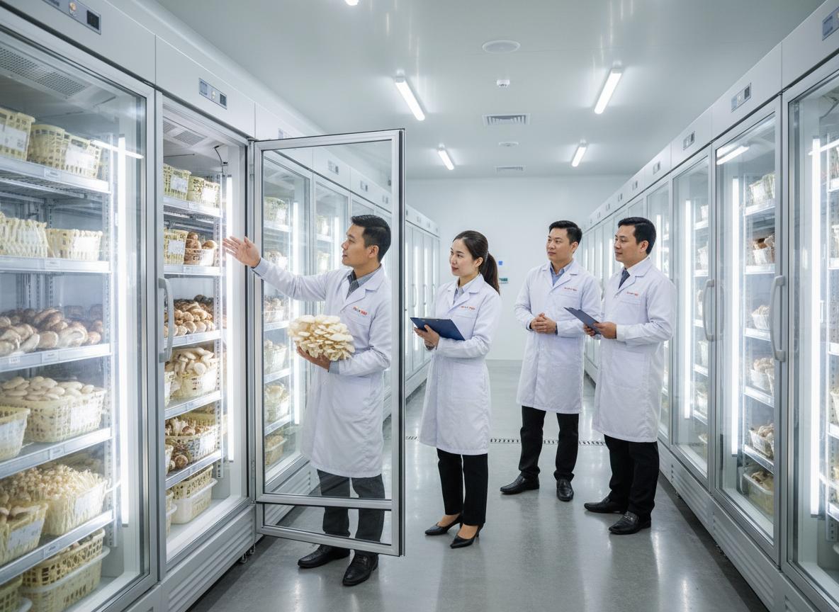Lắp đặt kho lạnh bảo quản nấm