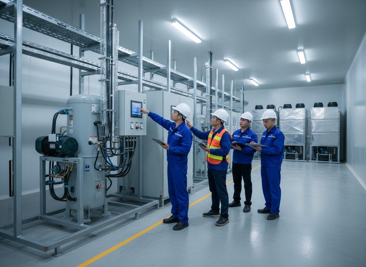 Giải pháp đột phá giúp kho lạnh thịt heo tiết kiệm đến 45% điện năng