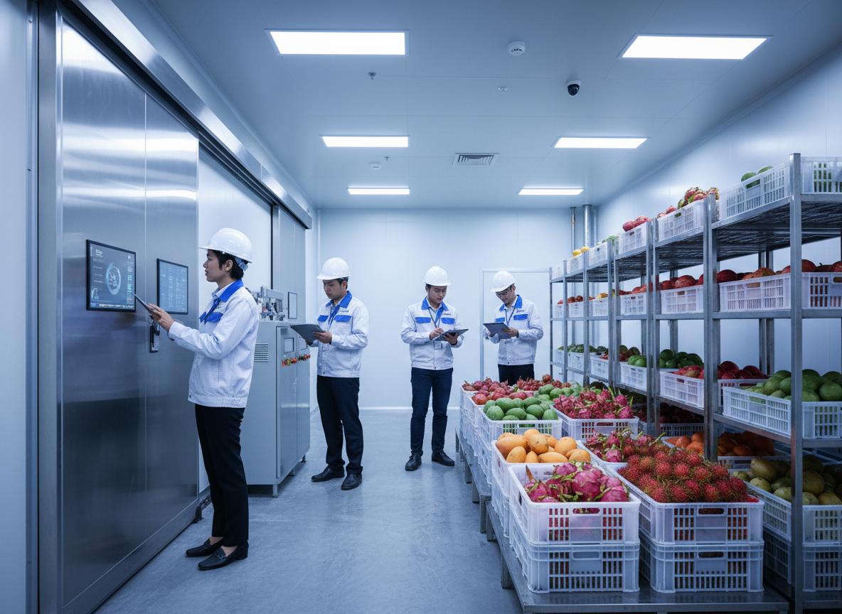 7 Giải pháp đột phá trong thiết kế và lắp đặt kho lạnh bảo quản trái cây xuất khẩu