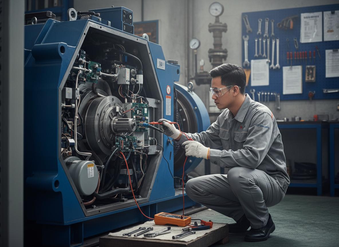 Sửa chữa máy nén lạnh trục vít