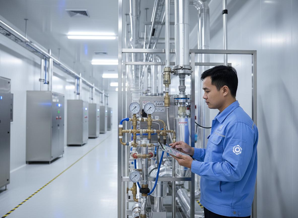 Thay gas R404a cho kho lạnh