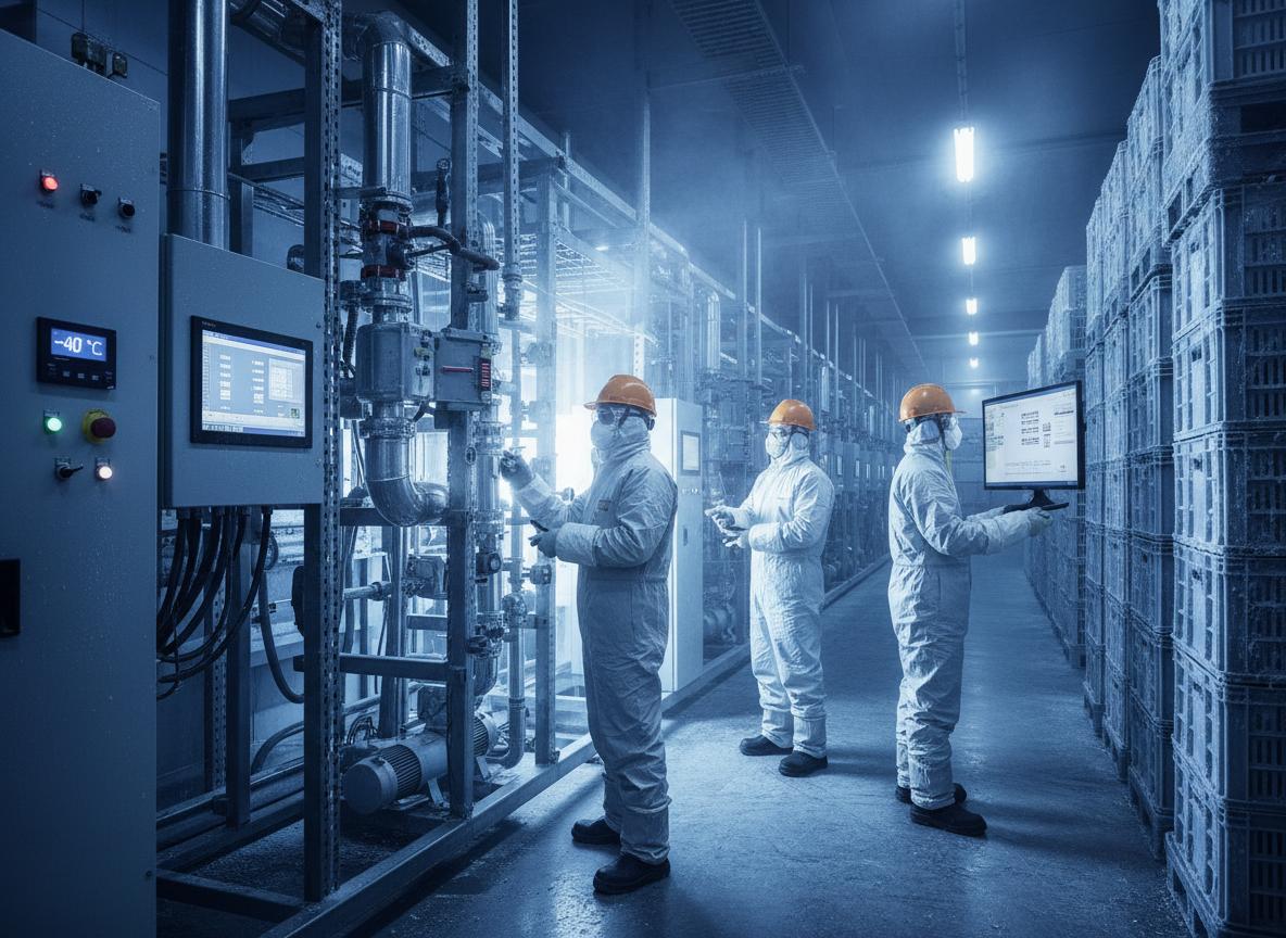 Thi công kho lạnh âm sâu (-40 độ C)