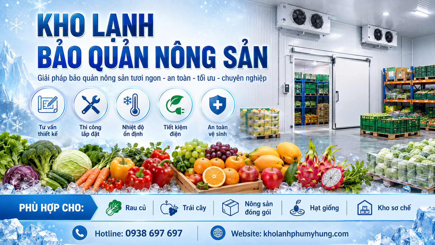 Kho lạnh bảo quản nông sản
